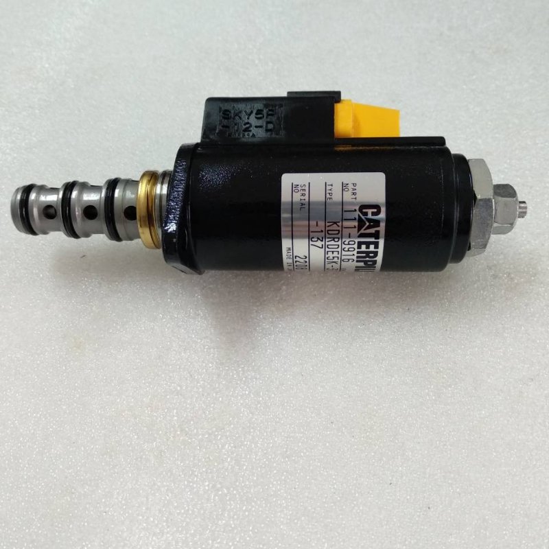 Genuine 111-9916 KDRDE5K-3140E30-137 Solenoid Valve For Caterpillar Excavator E320C E320D E325B