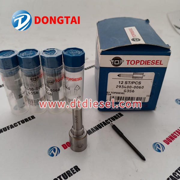 TOPDIESEL  Common Rail  Nozzle G3S6(293400-0060) FOR INJECTOR 095050-052X