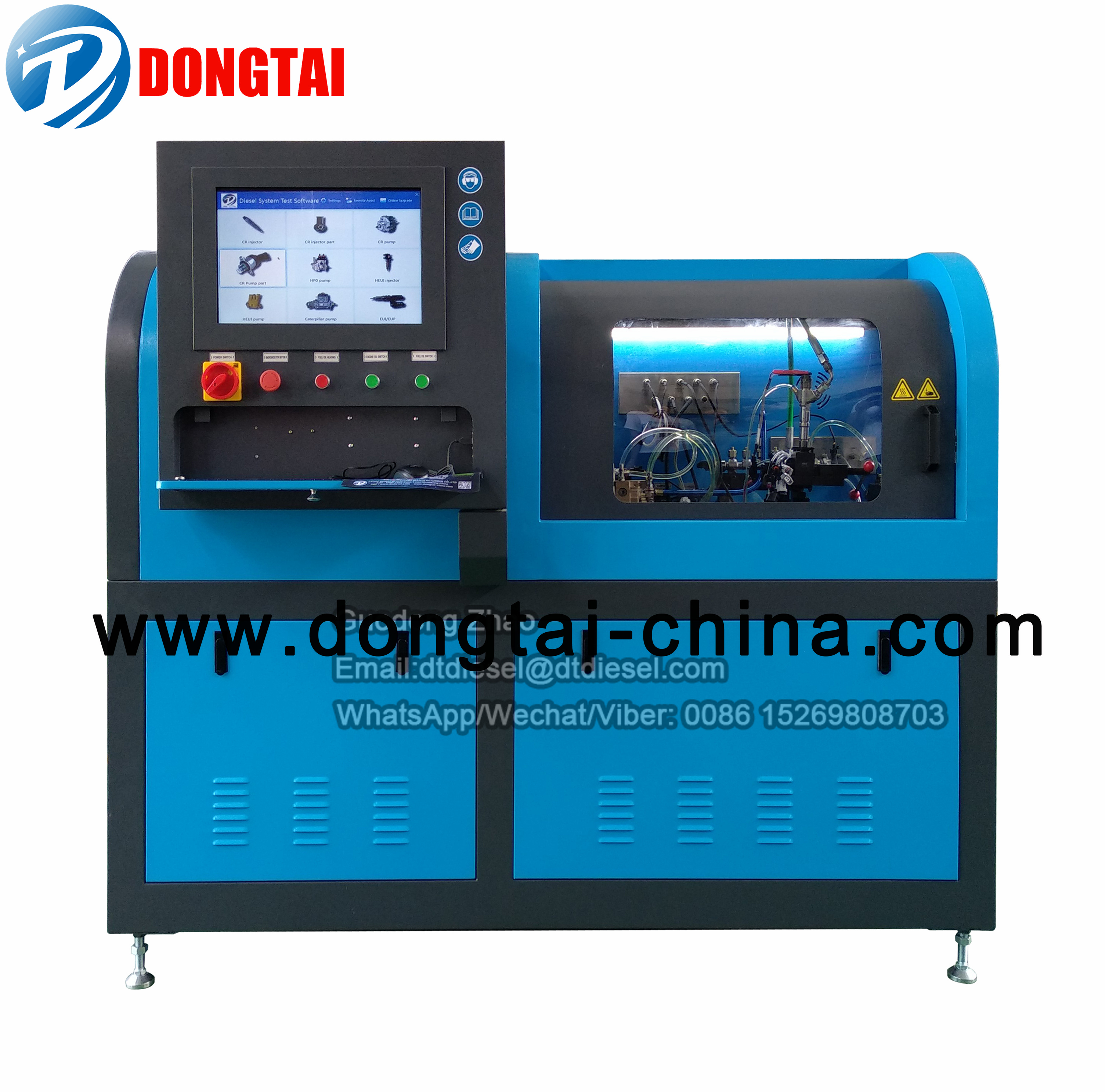 CR819 Common Rail, 320D Pump, HEUI Test Bench