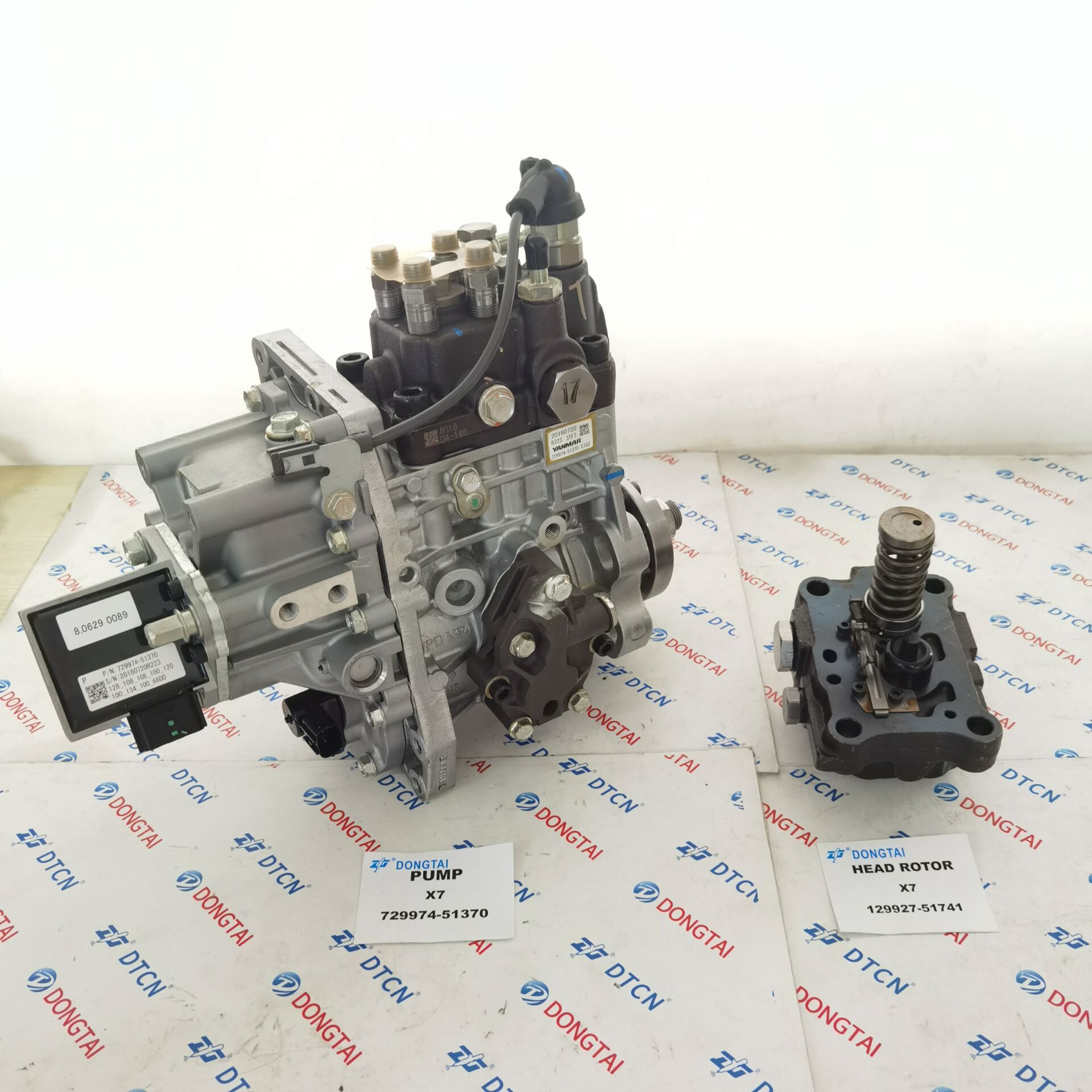 YANMAR PUMP X7 729974-51370  (Head Rotor X7 129927-51741)