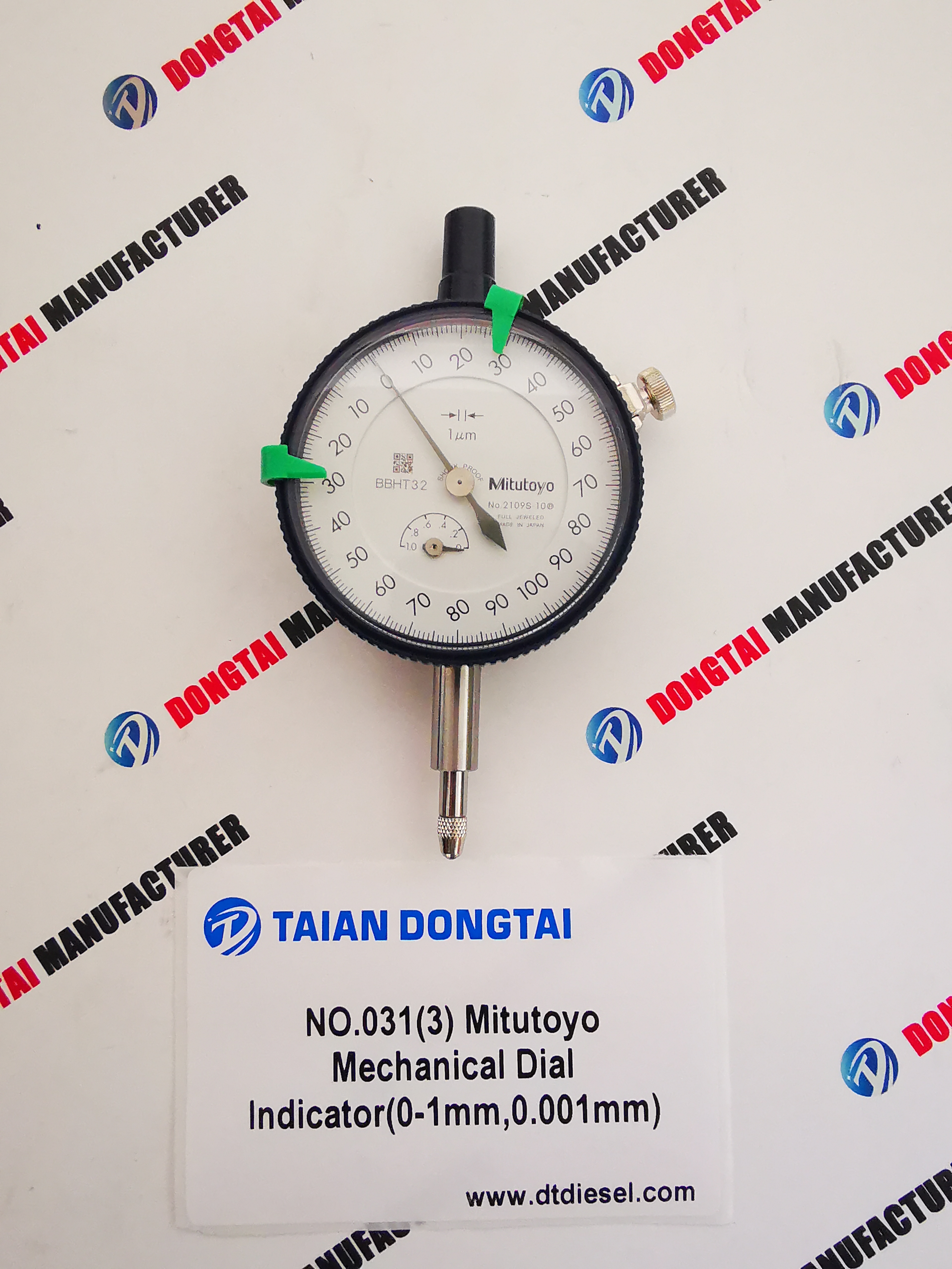 NO.031(3) Mitutoyo Mechanical Dial Indicator (0-1mm,0.001mm)