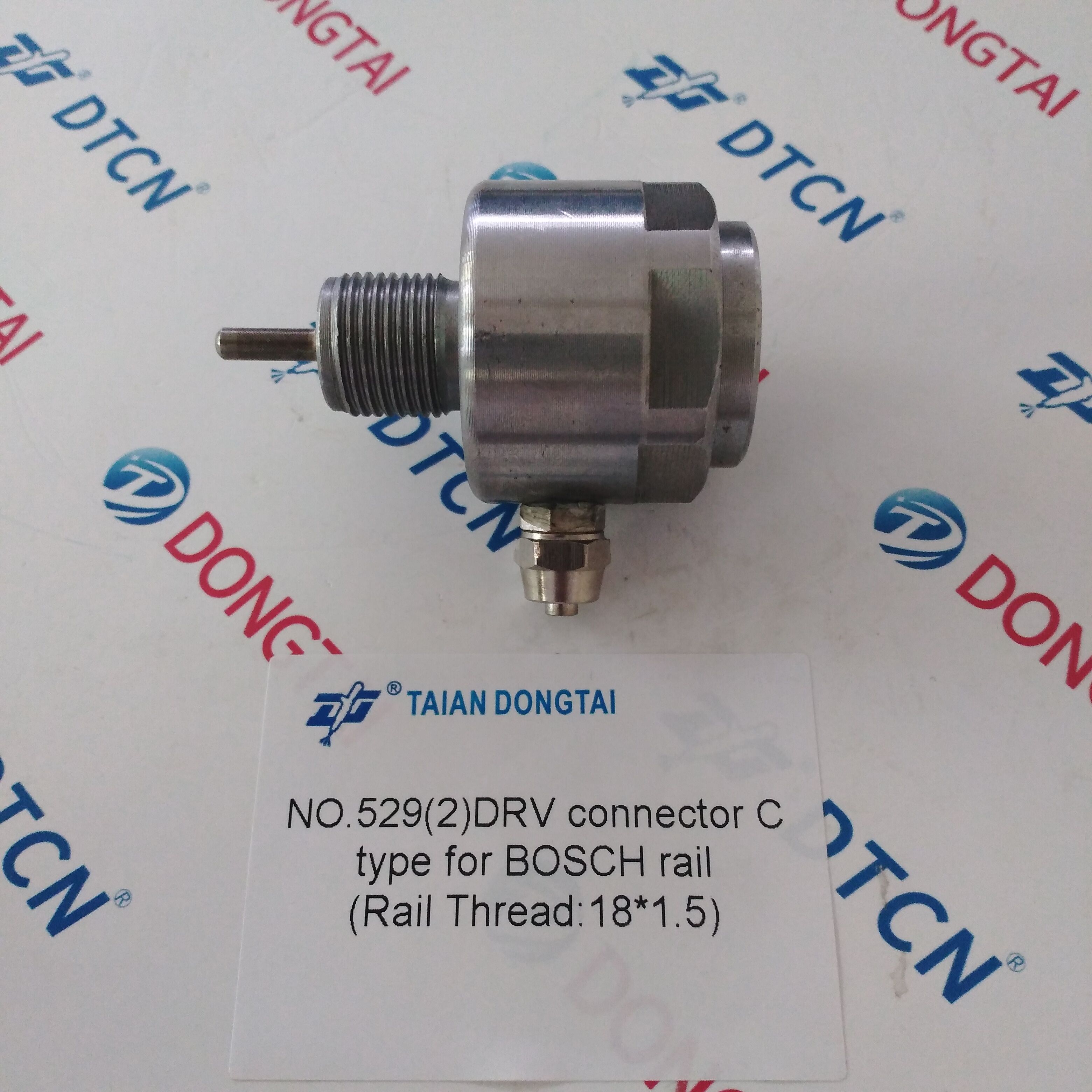 NO.529(2) DRV connector C type for BOSCH rail With filter(Rail Thread18*1.5)
