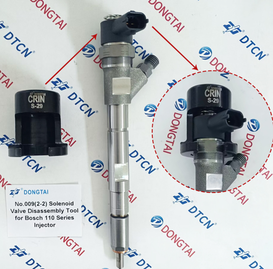 NO.009(2-2) Solenoid Valve Disassembly Tool for Bosch 110 Series Injector