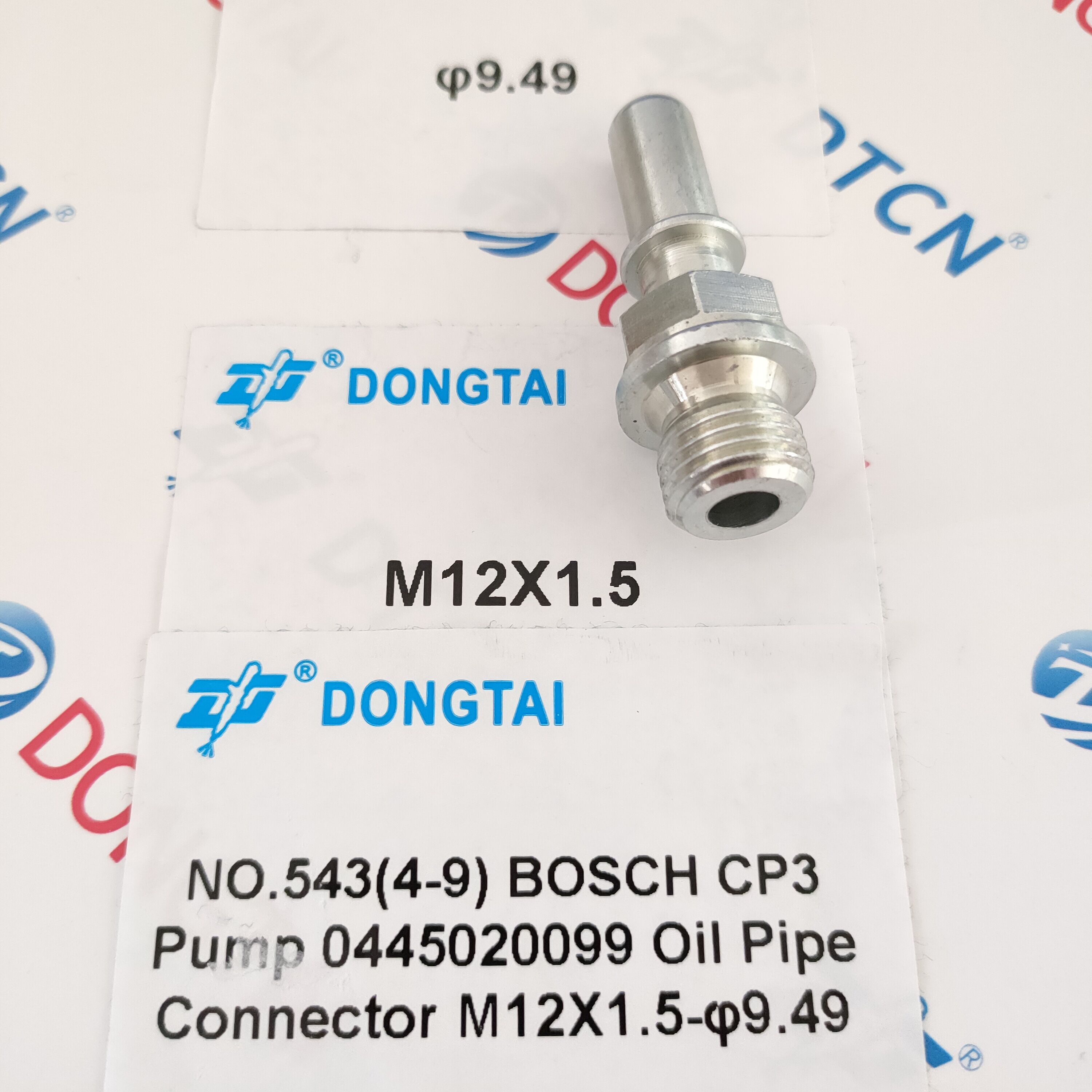 NO.543(4-9) BOSCH CP3 Pump 0445020099 Oil Pipe Connector M12X1.5-9.49