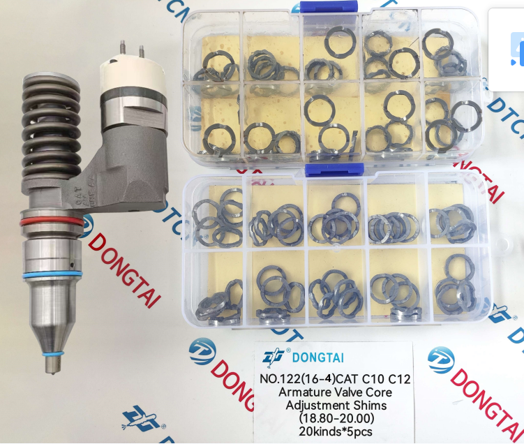 NO.122(16-4) CAT C10 C12 Armature Valve Core Adjustment Shims (18.80-20.00)20kinds*5pcs