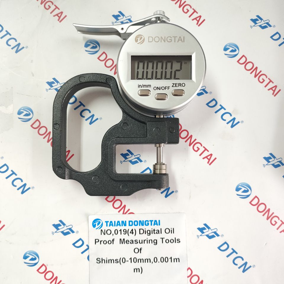NO.019(4) Digital Oil Proof Measuring Tool Of Shims (Metal material) (0-10mm, 0.001mm)
