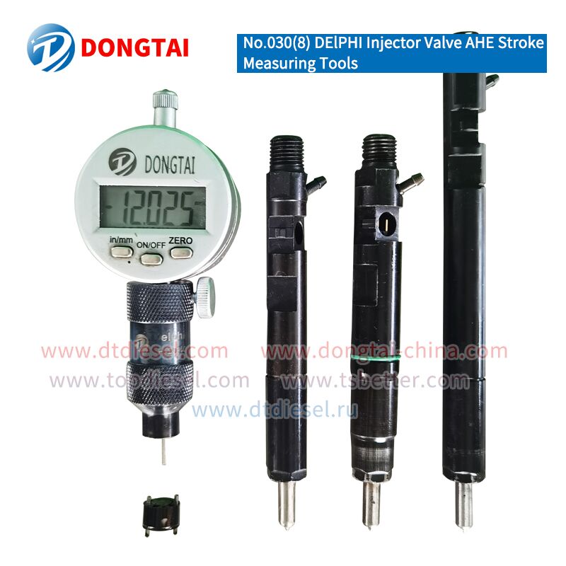 NO.030(8-1) Delphi Injector 9038Z621C/618C/622B Valve AHE Stroke Measuring Tools