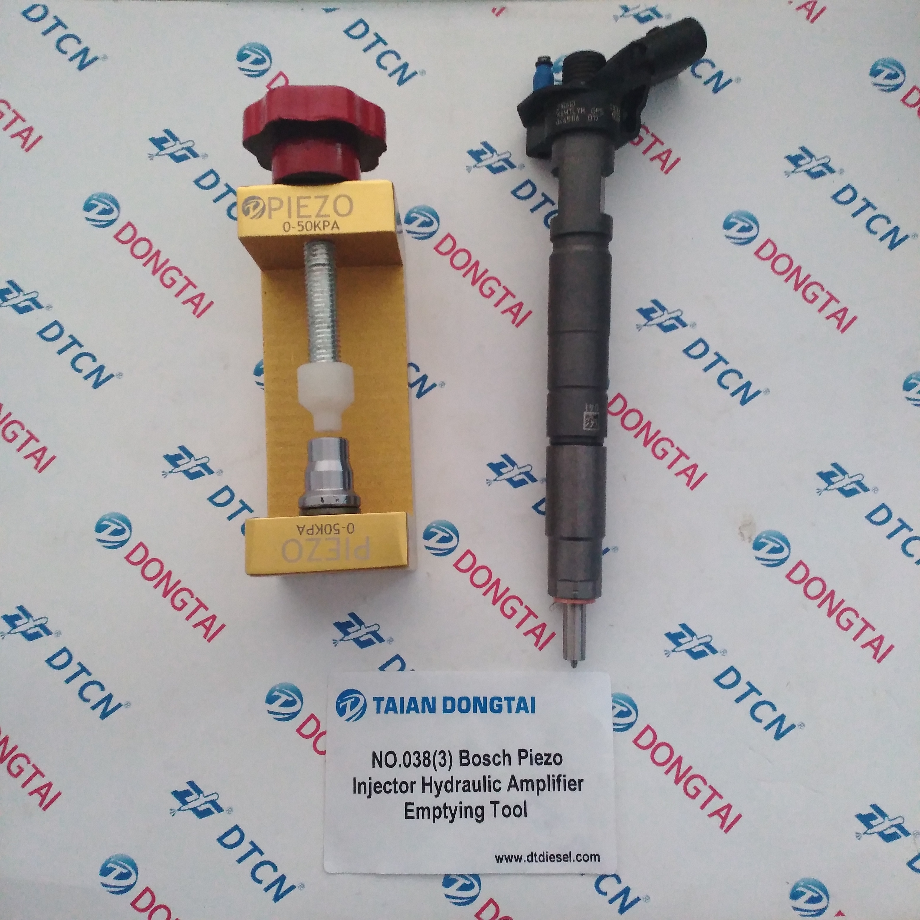 NO.038(3) Bosch Piezo Injector Hydraulic Amplifier Emptying Tool