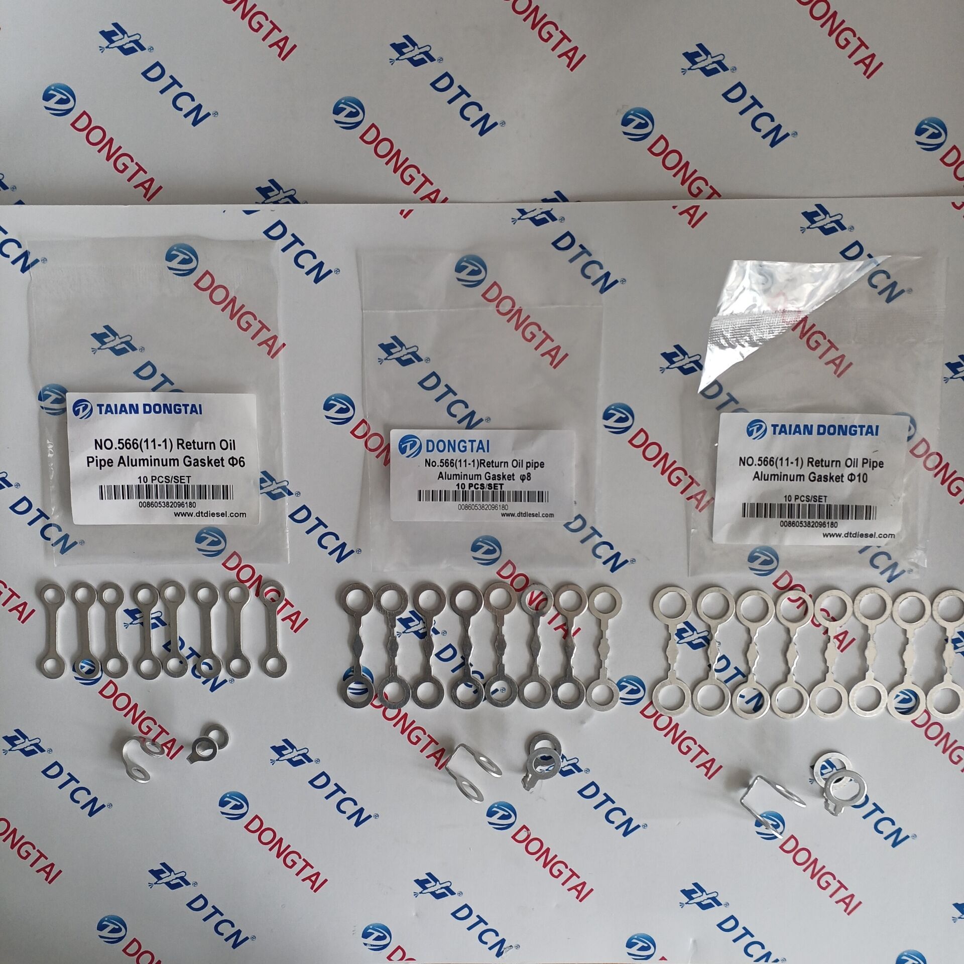 NO.566(11-1) Return Oil pipe Aluminum Gasket 6,8,10 90904-30013 90430-T0017 90430-T0007