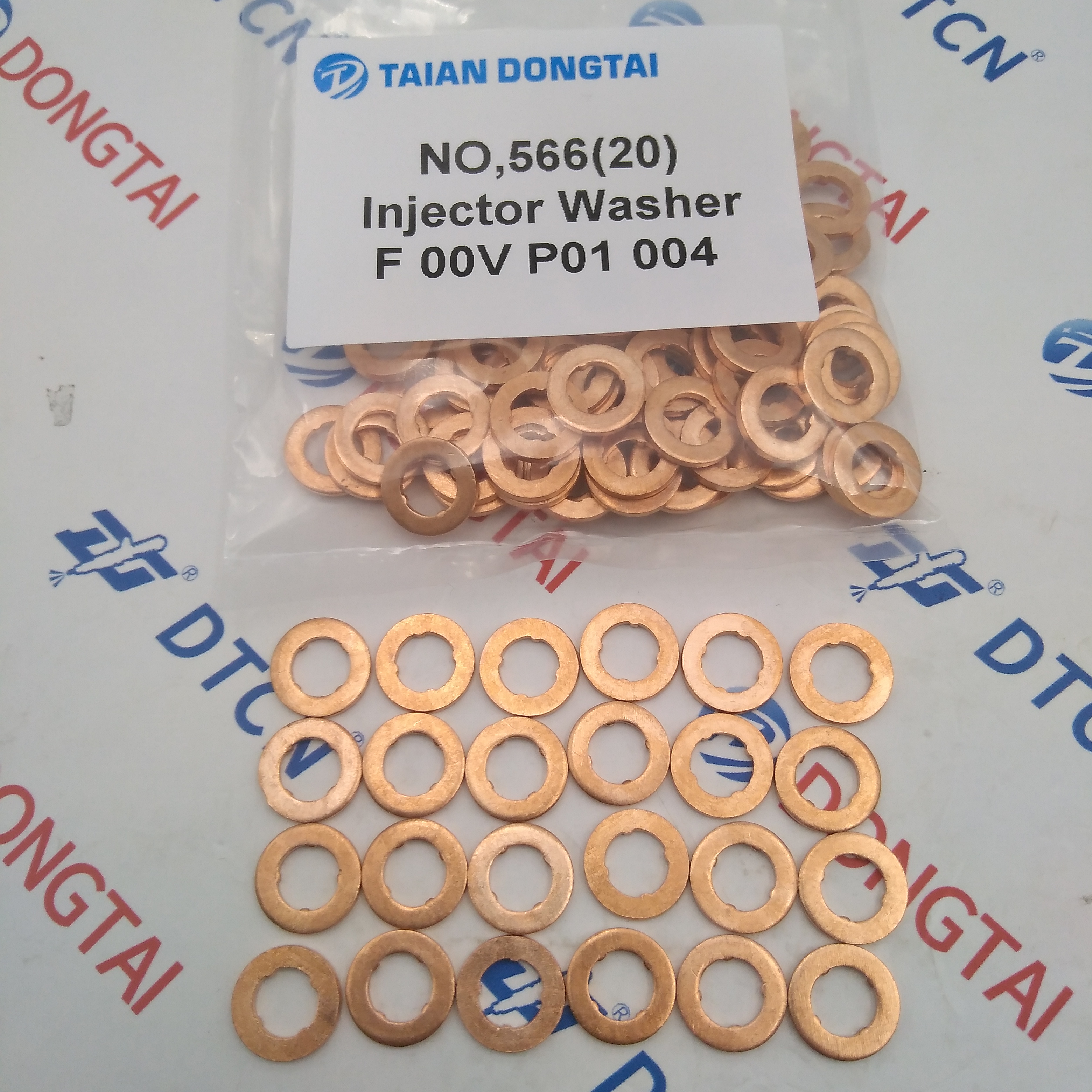 NO.566(20) injector washer F 00V P01 004 (7X13X1.5)