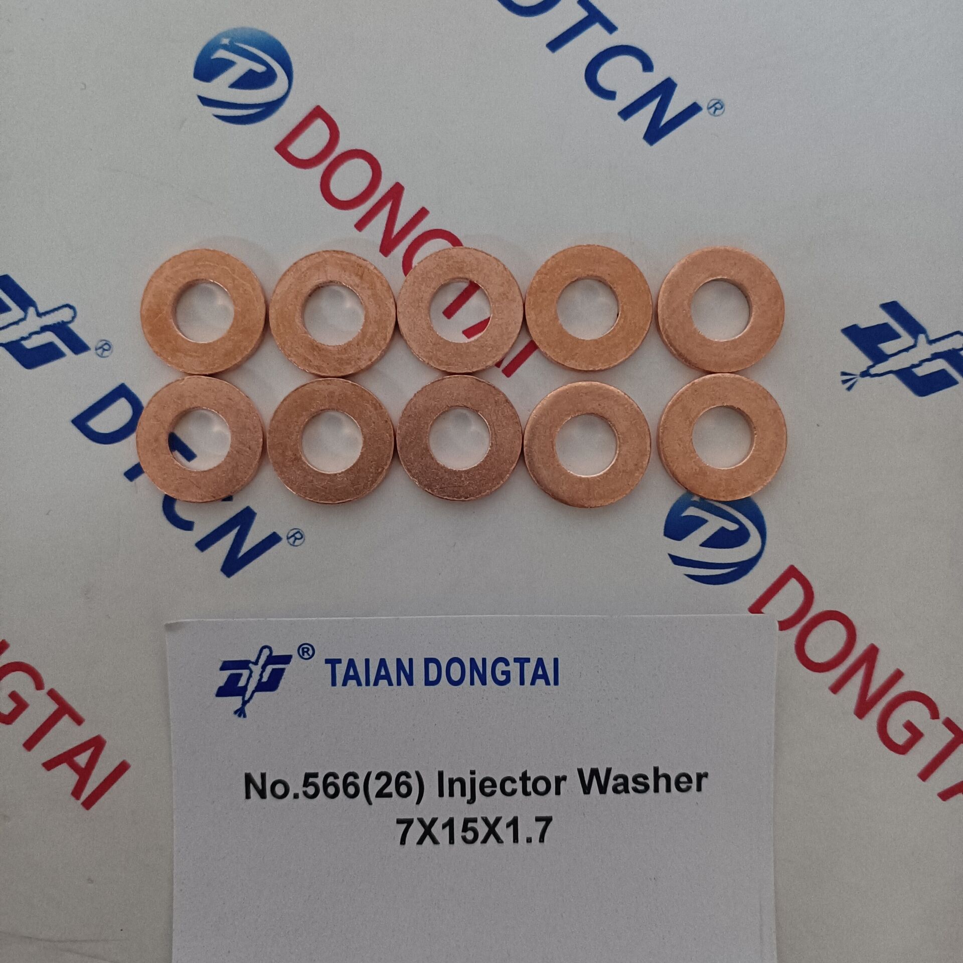 NO.566(26) Injector Washer (7X15X1.7)