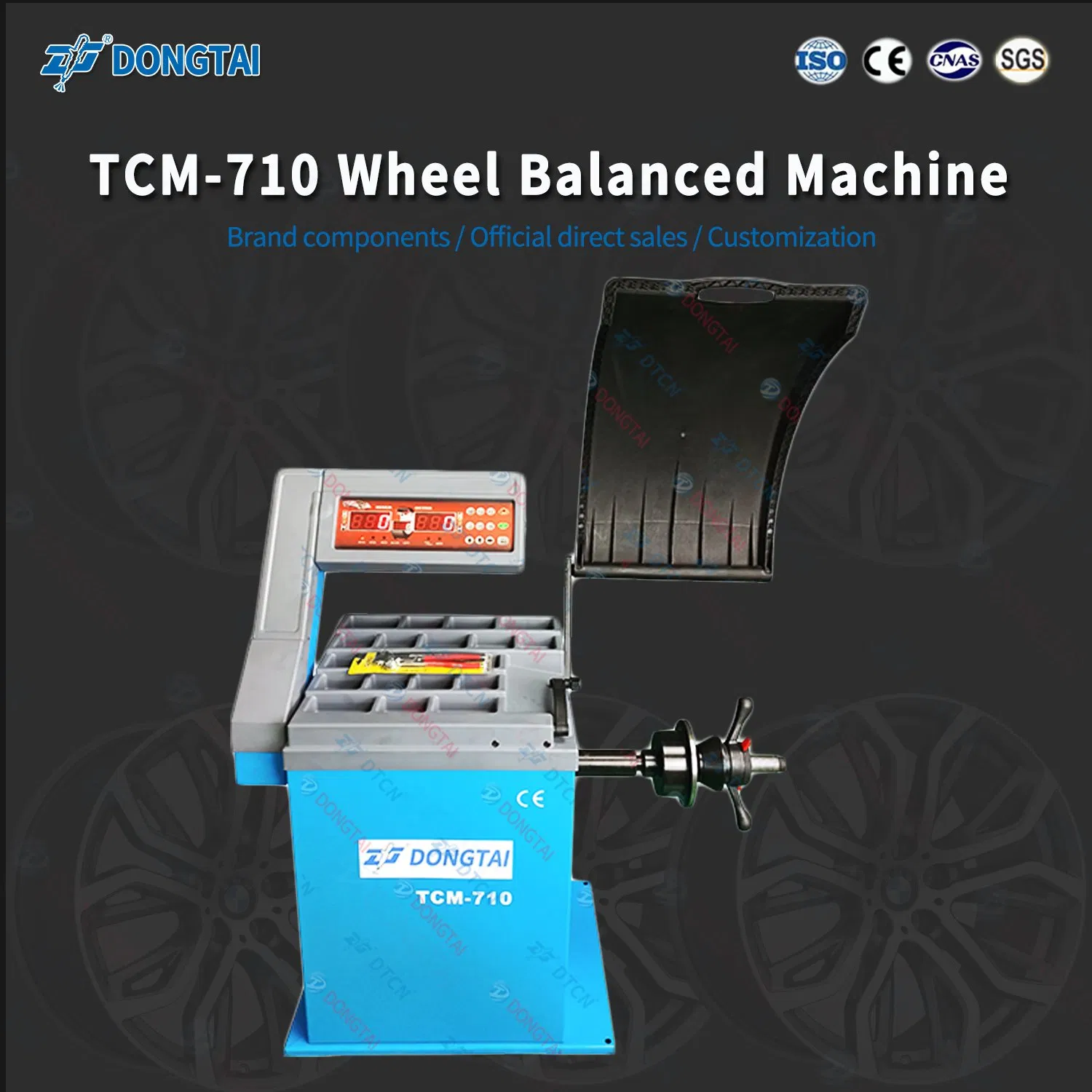 Dongtai Tcm-710 Wheel Balanced Machine