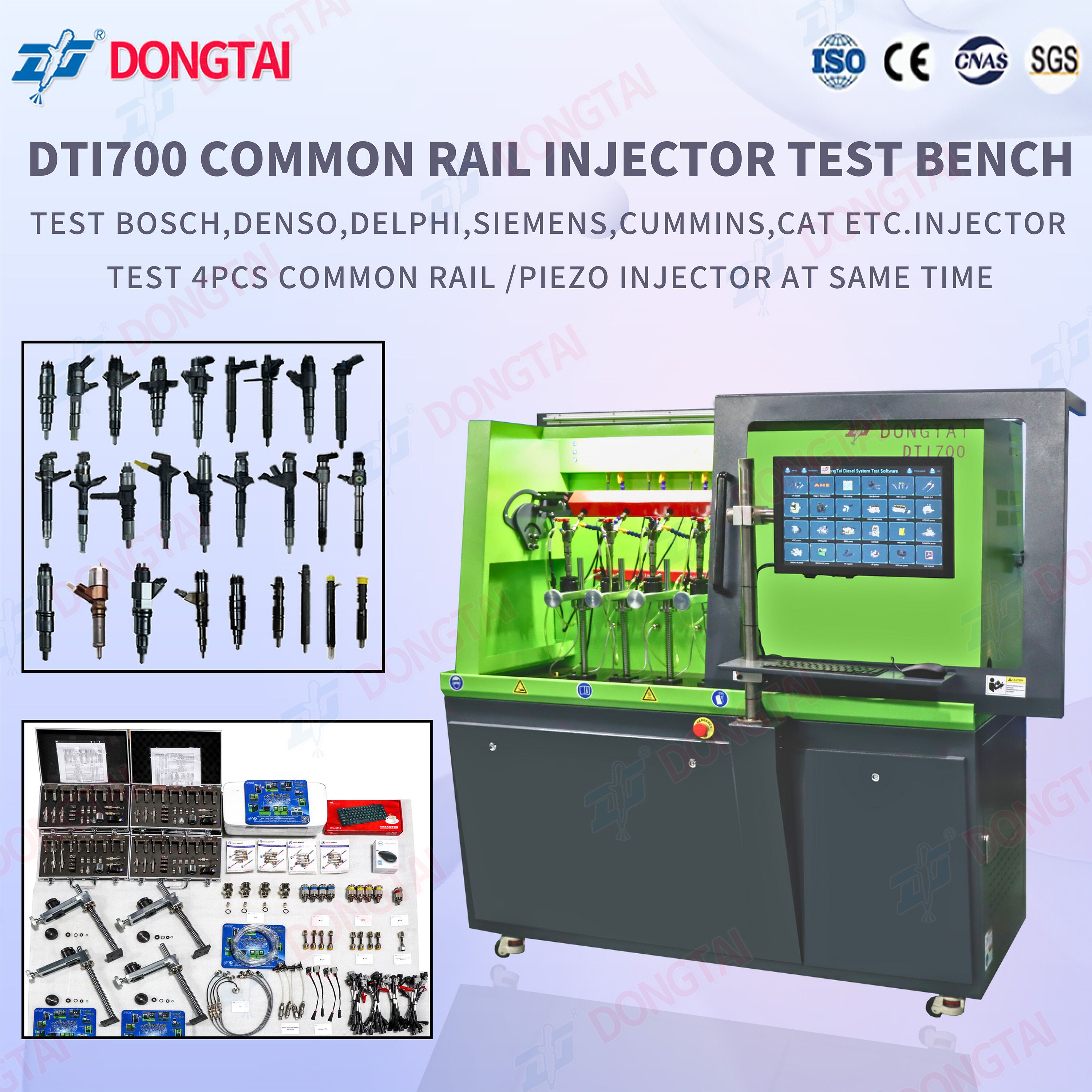 DTI700 COMMON RAIL INJECTOR TEST BENCH