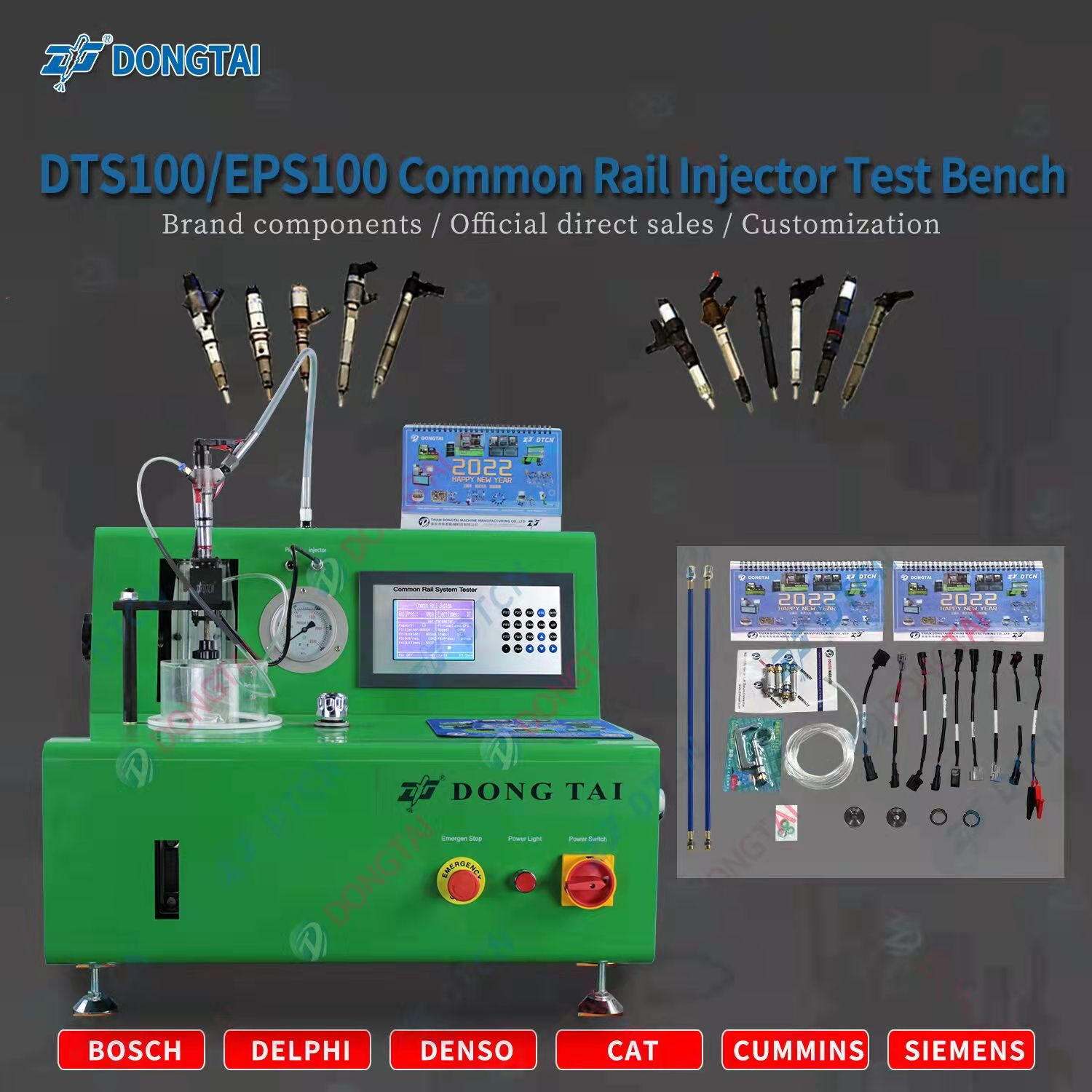DTS100 / EPS100 Common Rail Injector Test Bench