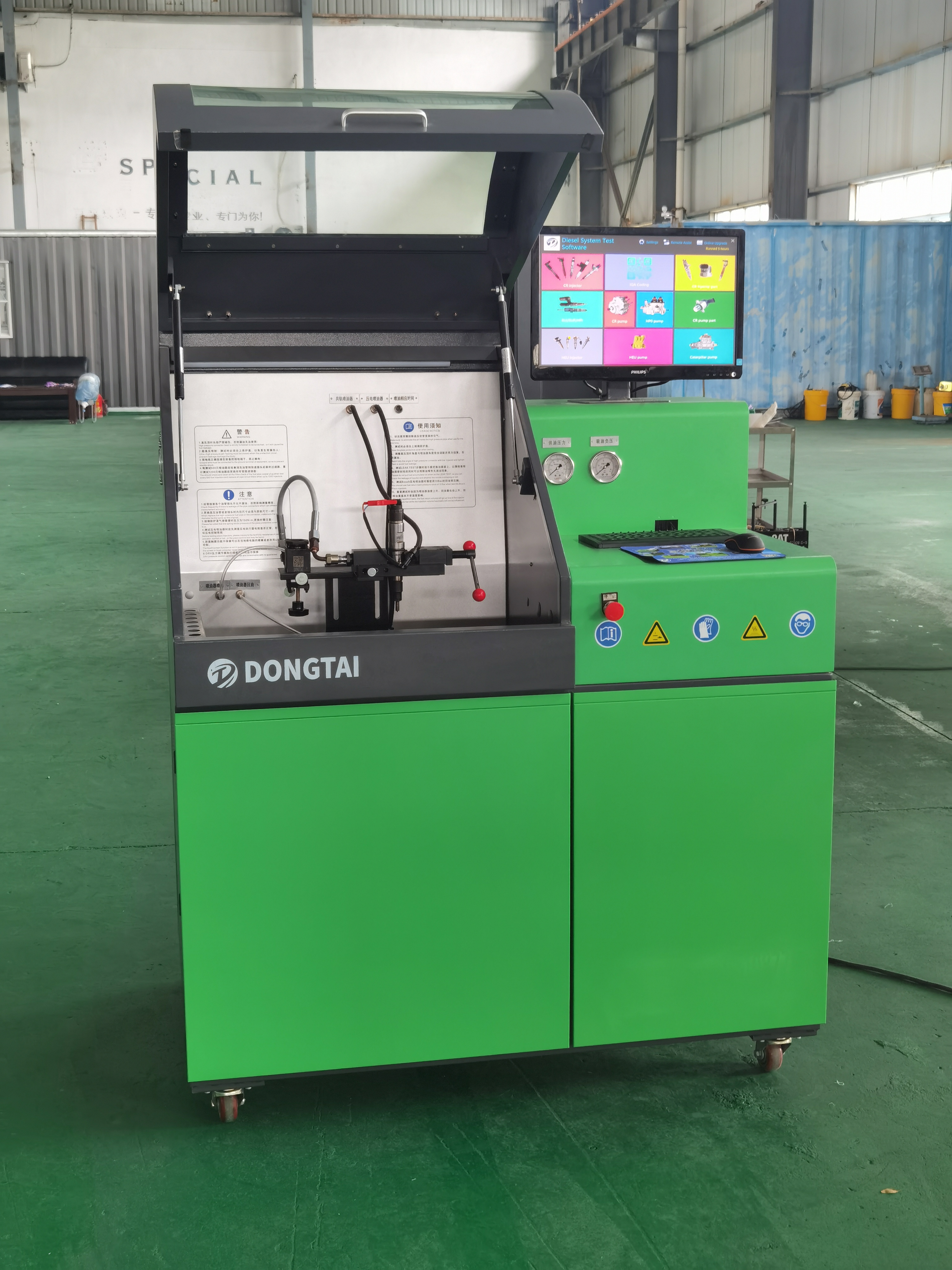CR300 Common Rail Injector Test Bench
